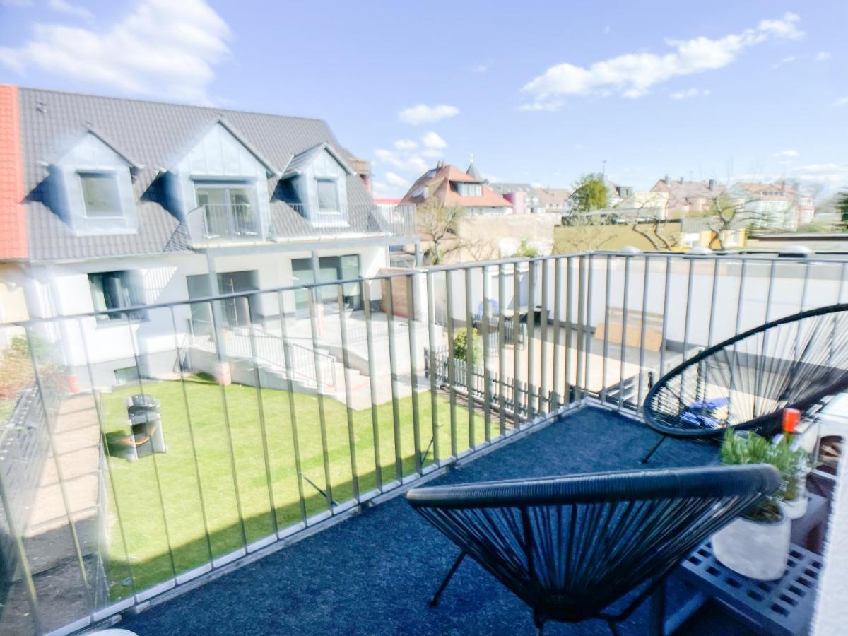 M-Style 02 Apartment Mit Balkon 24H Self-Check-In, Free Parking, Netflix Nuremberg Luaran gambar